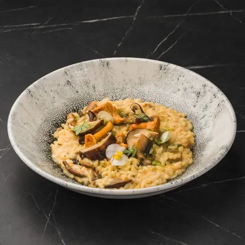 Risotto cu mix de ciuperci